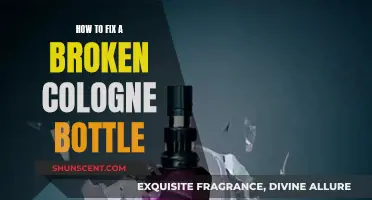 Mending Fragrance: Fixing a Shattered Cologne Bottle