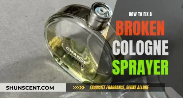 Fixing a Faulty Cologne Sprayer: Quick and Easy Guide