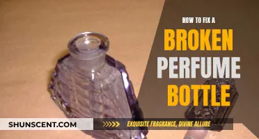 Mending Fragrance: Fixing a Shattered Perfume Bottle