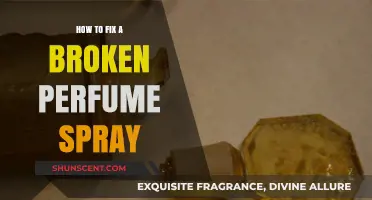 Easy DIY Guide to Fixing a Faulty Perfume Spray
