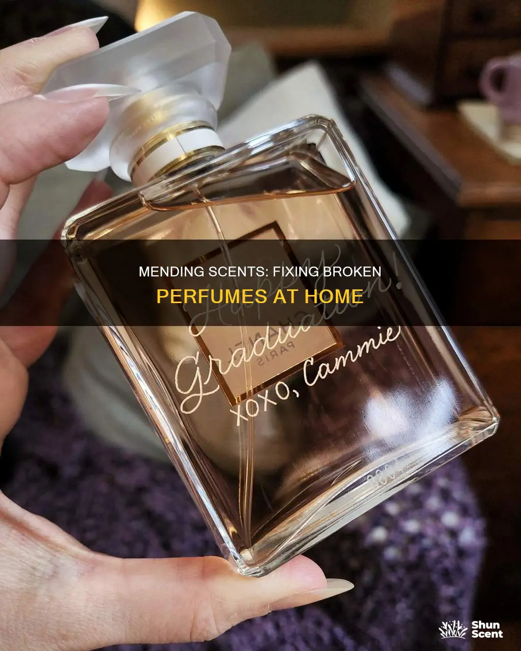 how to fix a broken perfume