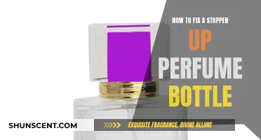 Unblocking Perfume Bottles: Quick and Easy Fixes