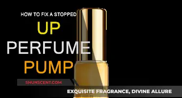 Unblocking Perfume Pump: Quick and Easy Fixes
