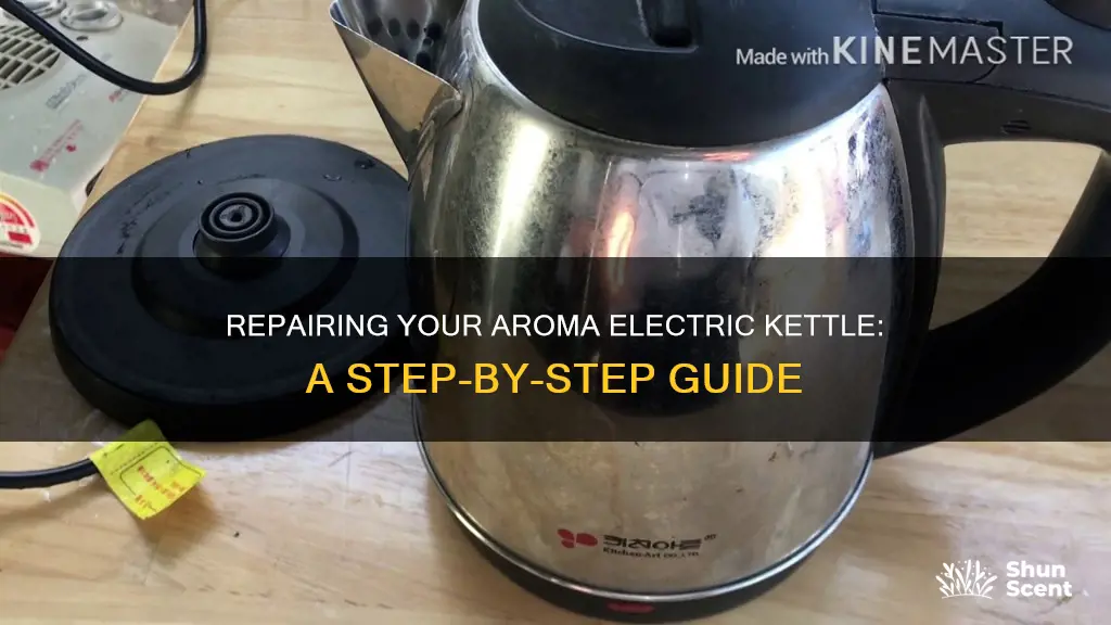 how to fix aroma electric kettle