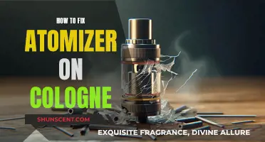 Fixing Cologne Atomizers: Easy Steps to Restore Scent Spraying