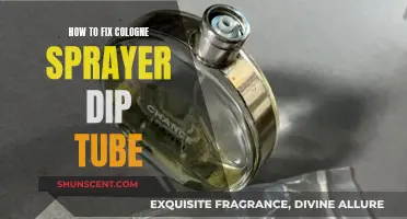 Fixing a Cologne Sprayer: Adjusting the Dip Tube