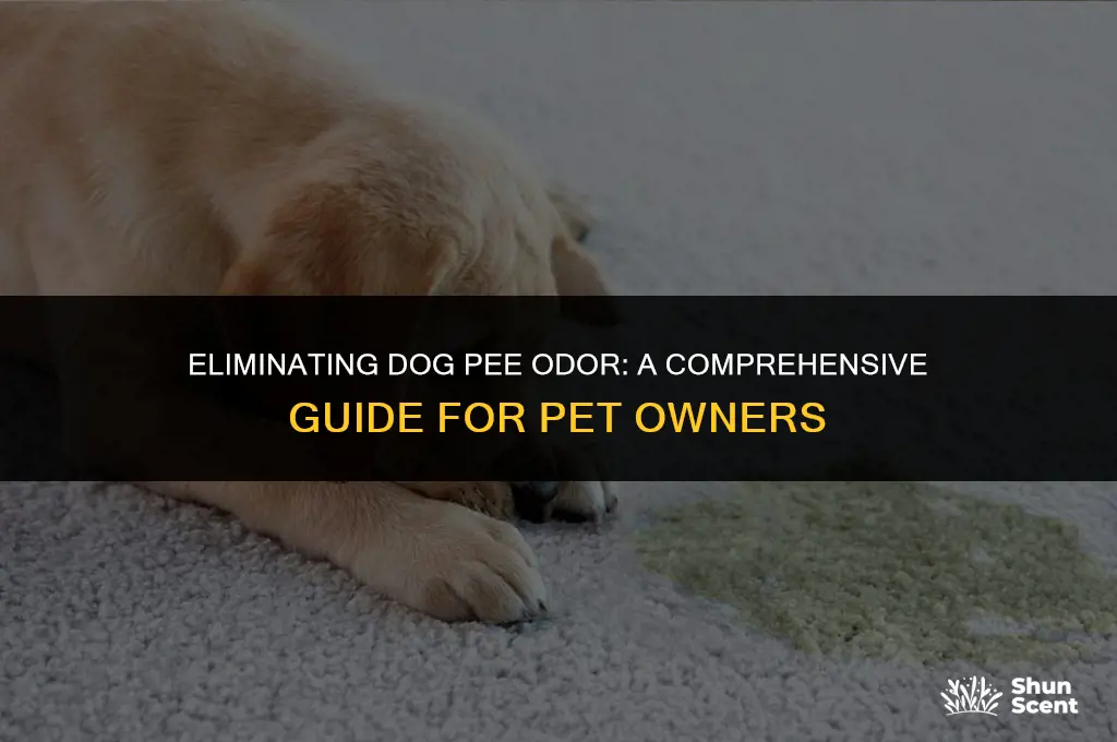 how to fix dog pee smell in the house