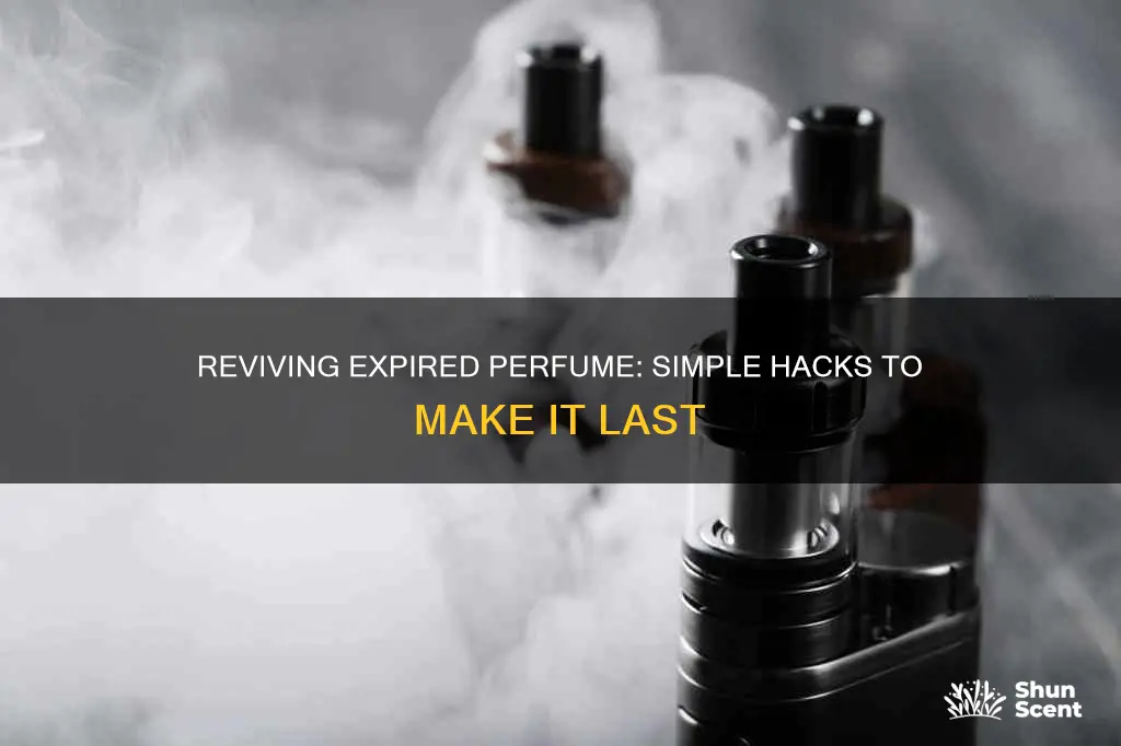 how to fix expired perfume