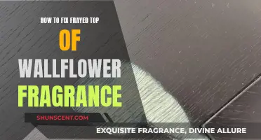 Wallflower Fragrance: Repairing Frayed Fabric at the Top