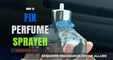 Repairing a Perfume Sprayer: A Quick DIY Guide