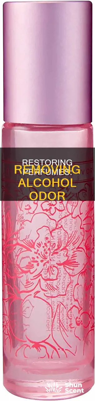 how to fix perfume that smells like alcohol