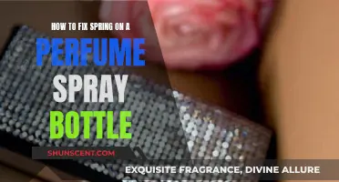 Fixing a Stuck Perfume Spray: Spring Back to Life