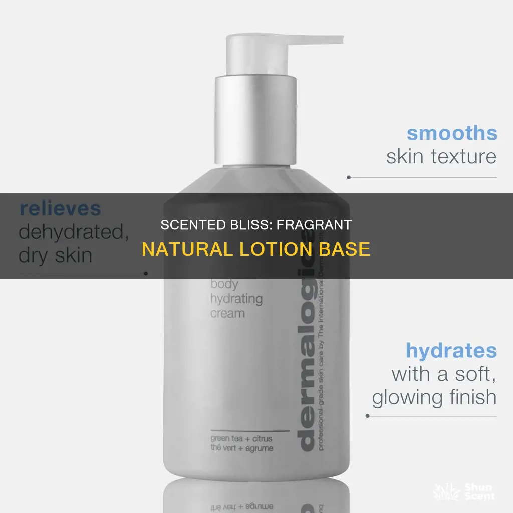 how to fragrance a nat lotion base