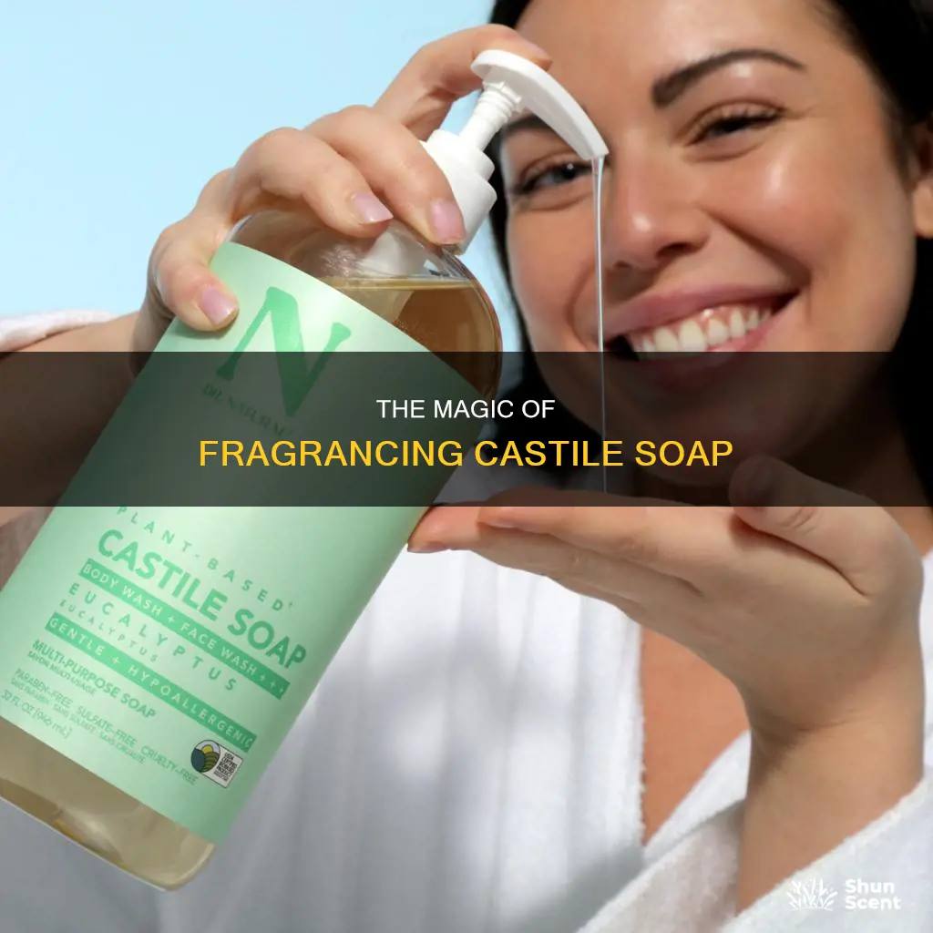 how to fragrance castile soap