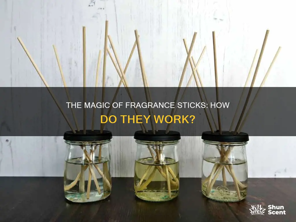 how to fragrance sticks work