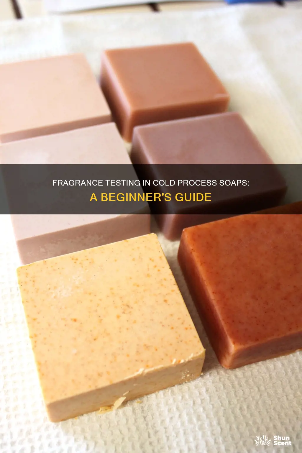 how to fragrance test in cold process soap