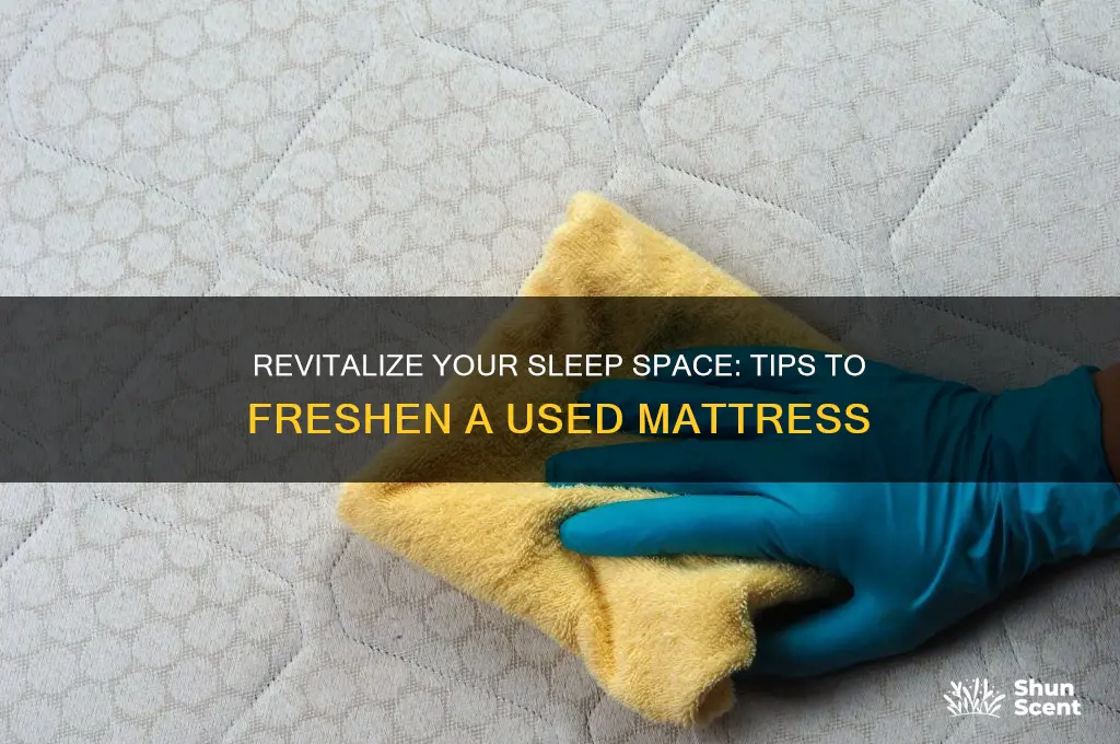how to freshen the scent of a used mattress