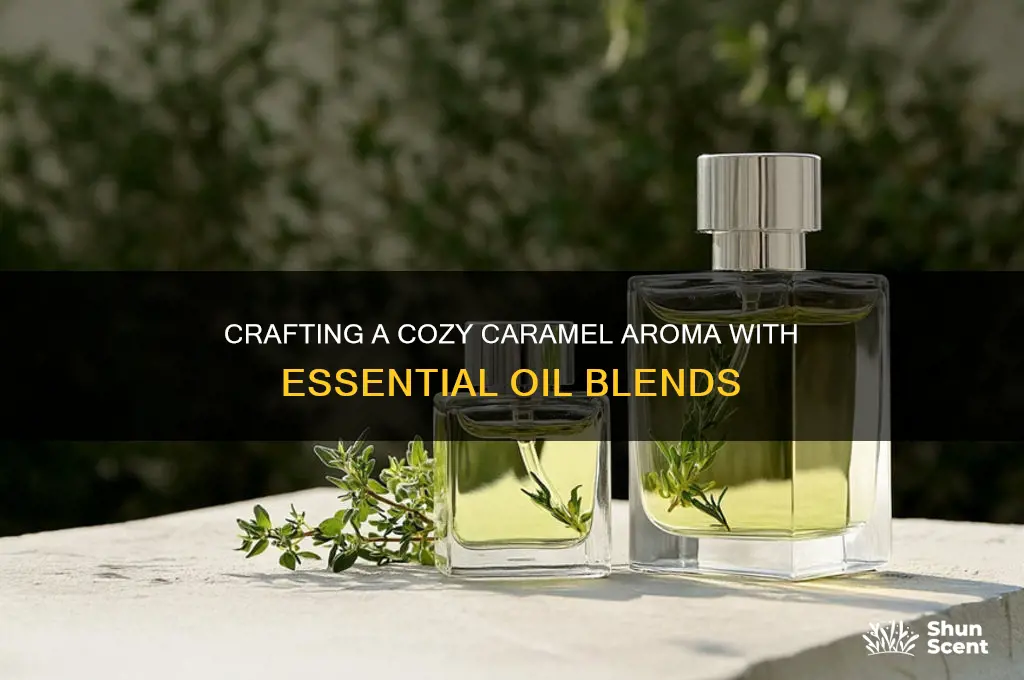 how to get a caramel scent with essential oils
