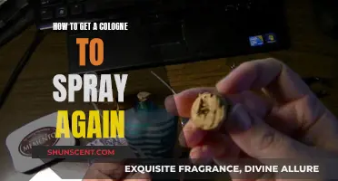 Fixing a Faulty Cologne: Get Your Scent Spraying Again