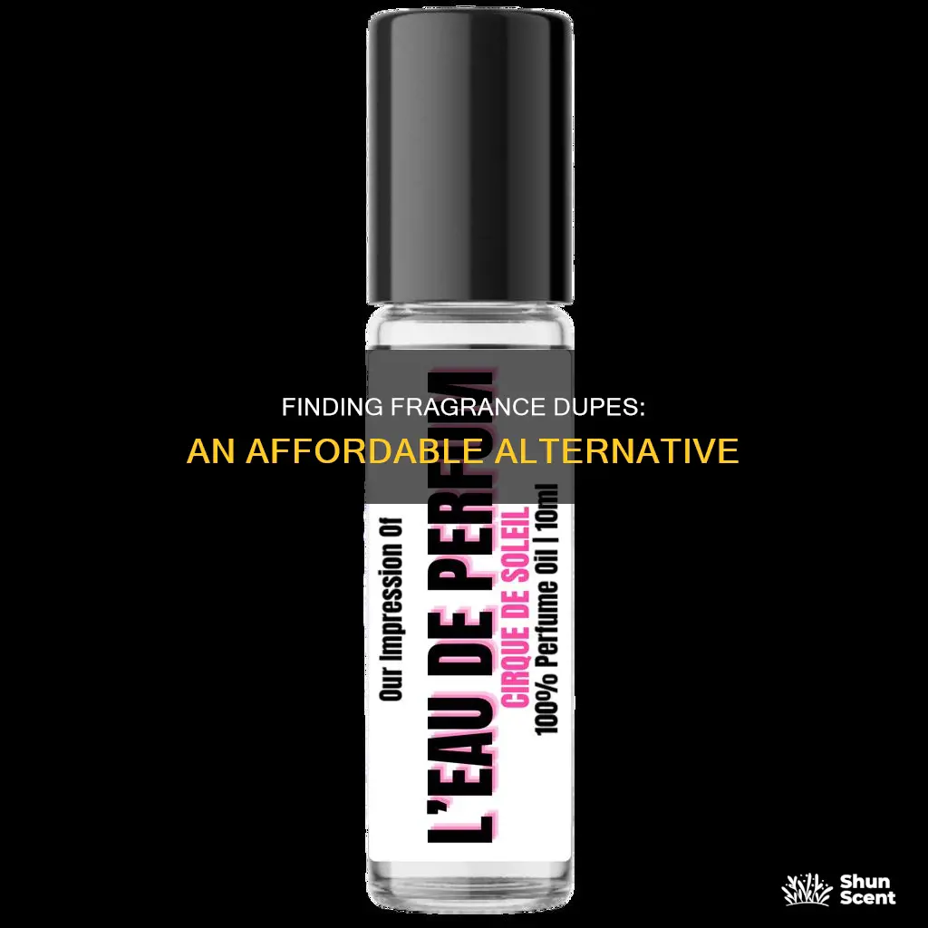 how to get a fragrance duplicate