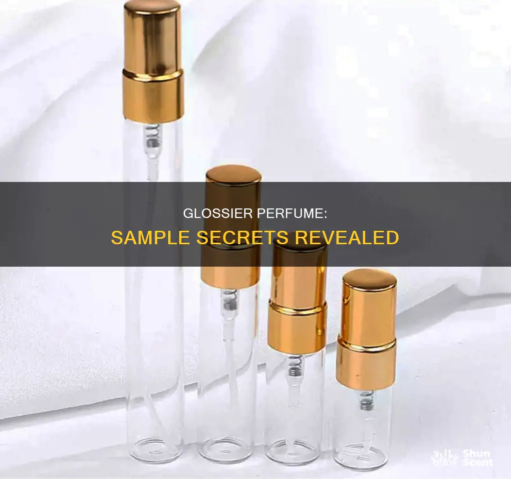 how to get a glossier perfume sample