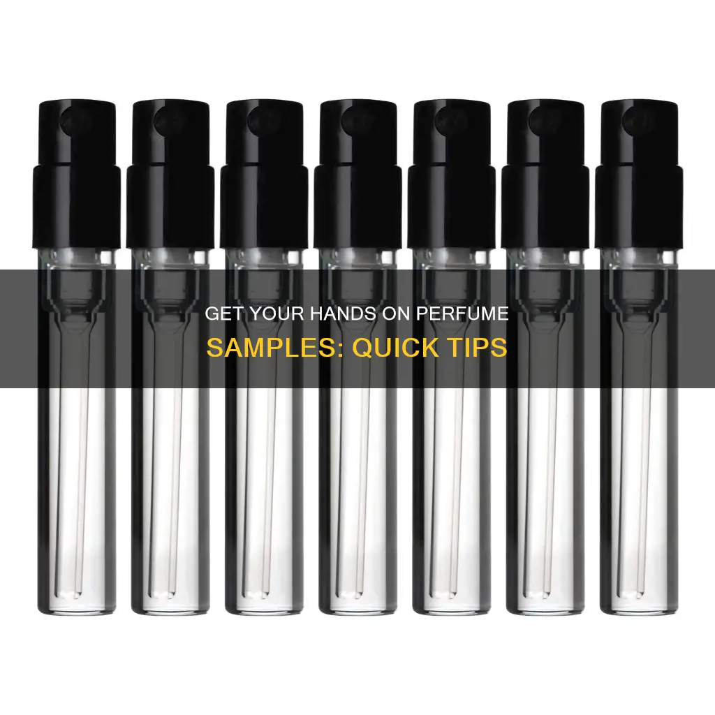 how to get a perfume sample