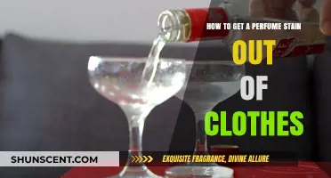 Perfume Stains: Quick and Easy Removal from Clothes