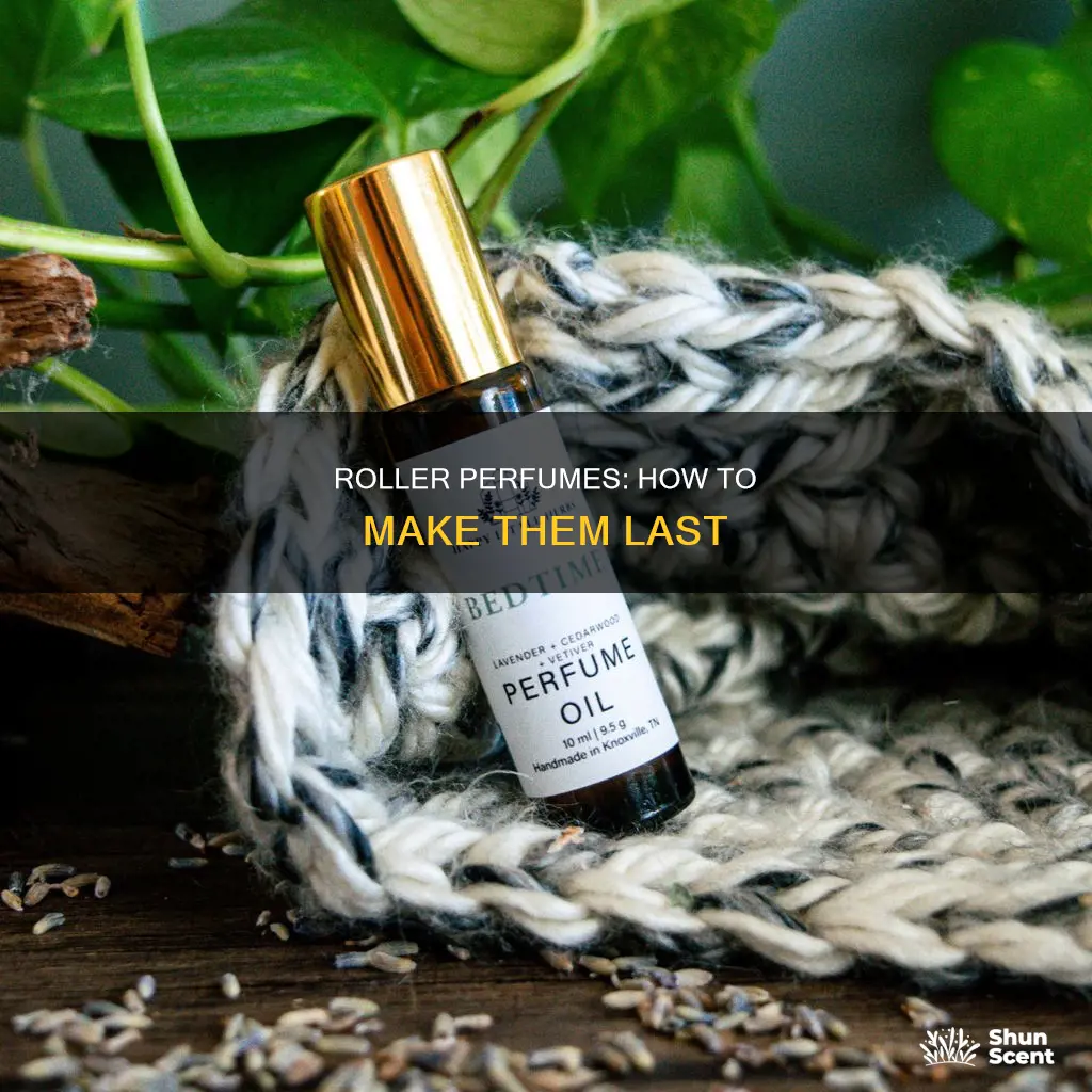 how to get a roler perfume to work