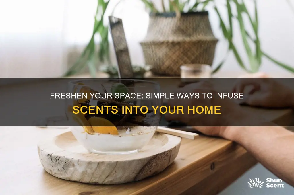 how to get a scent into your home