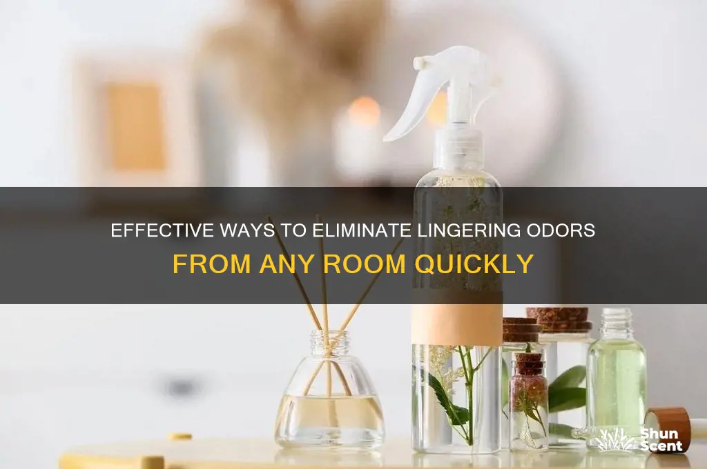 how to get a scent out of a room
