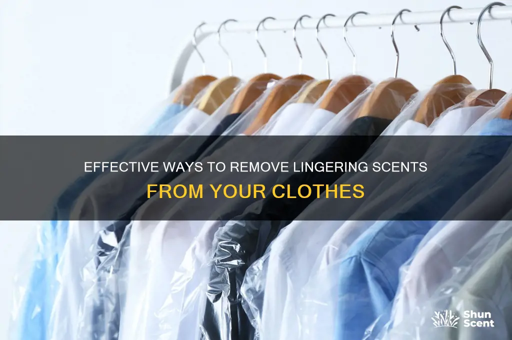 how to get a scent out of clothes
