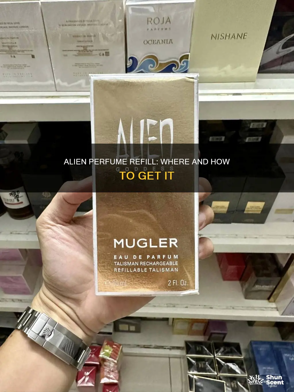 how to get alien perfume refill