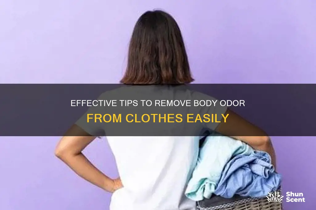 how to get bo scent out of clothes