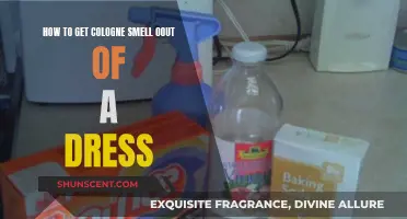 Remove Cologne Odor from Dresses: Quick and Easy Guide