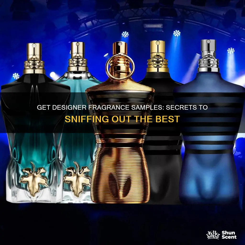 how to get designer fragrances samples
