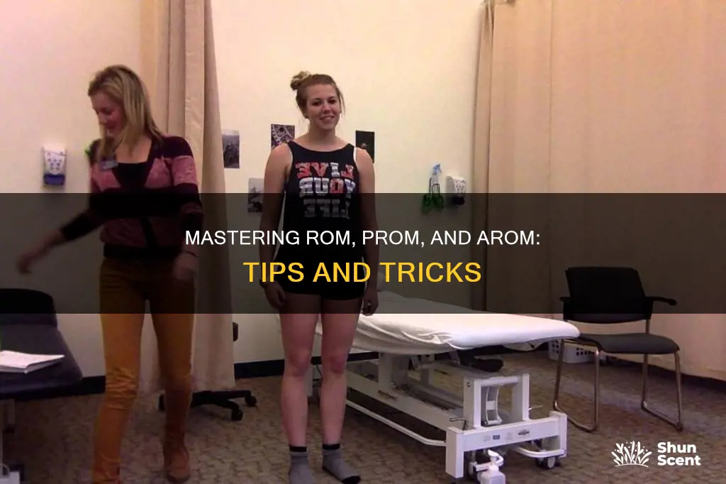 how to get etter at rom prom and arom