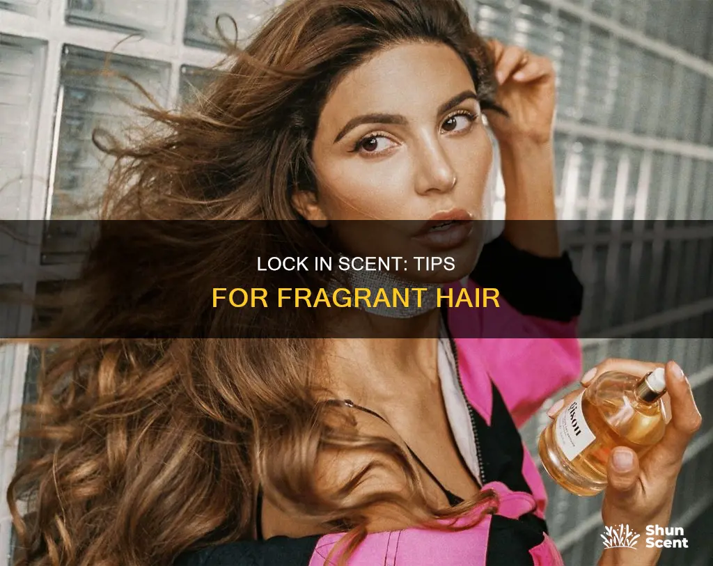 how to get fragrance in hair