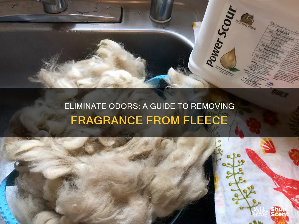 how to get fragrance out of fleece