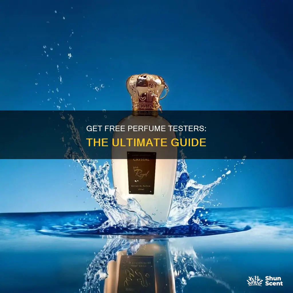 how to get free perfume testers