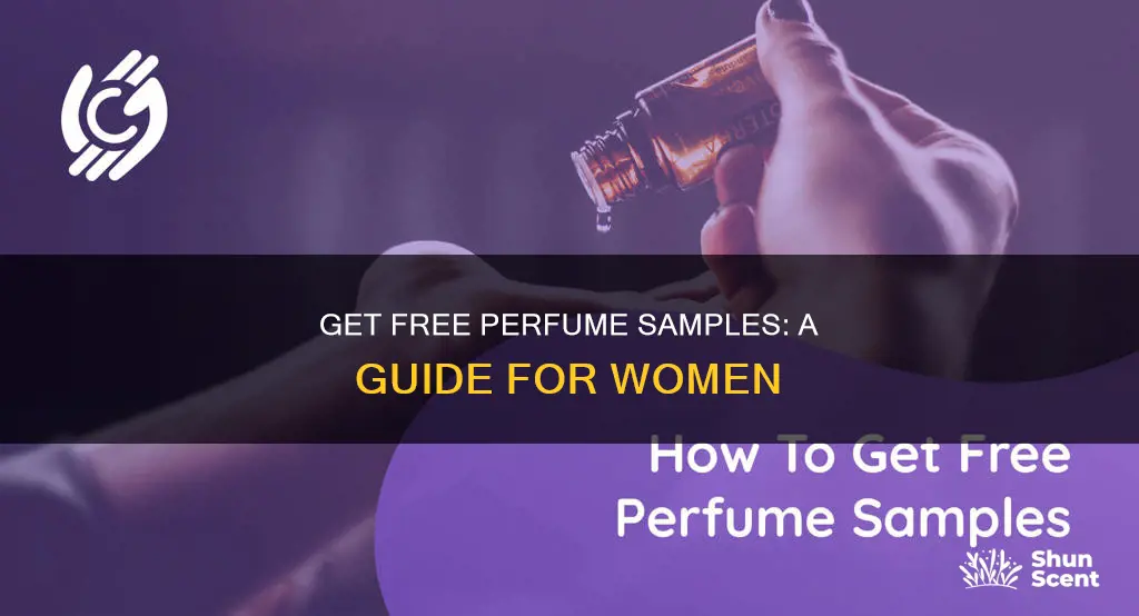 how to get free samples perfume women