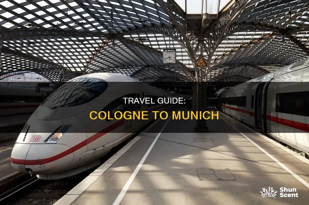 how to get from cologne to munich