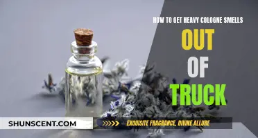 Removing Strong Cologne Scents from Your Truck