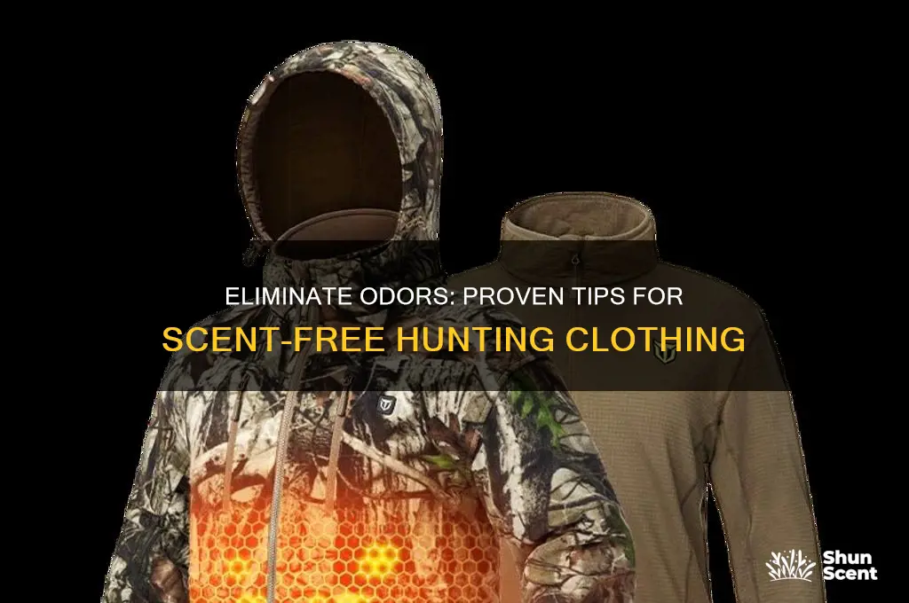 how to get hunting cloths scent free