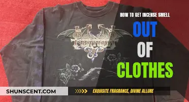 Incense Odor on Clothes: Tips for Quick Removal