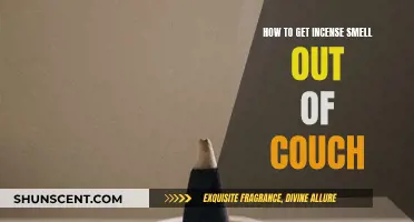 Incense Odor on Your Couch? Try These Tips to Remove It