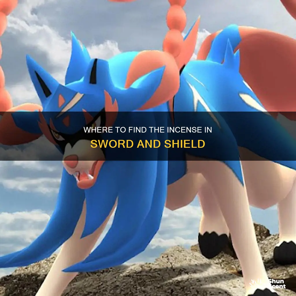 how to get incense sword and shield