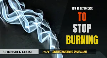 Stopping Incense Burning: Tips for a Safe Scented Experience