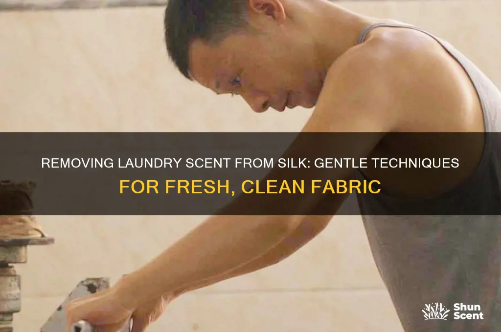 how to get laundry scent out of silk