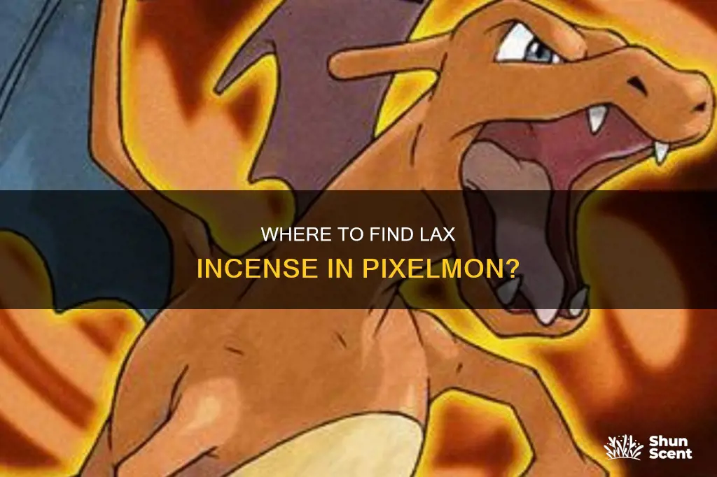 how to get lax incense in pixelmon
