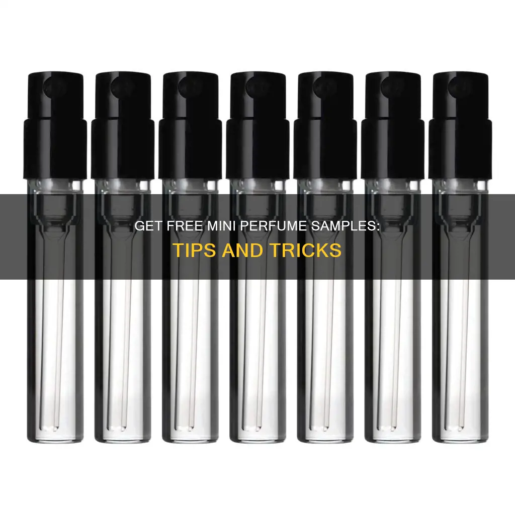 how to get mini perfume samples